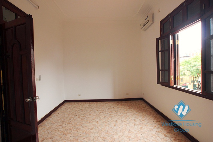 Beautiful house with quiet location for rent in Ba Dinh District, Hanoi